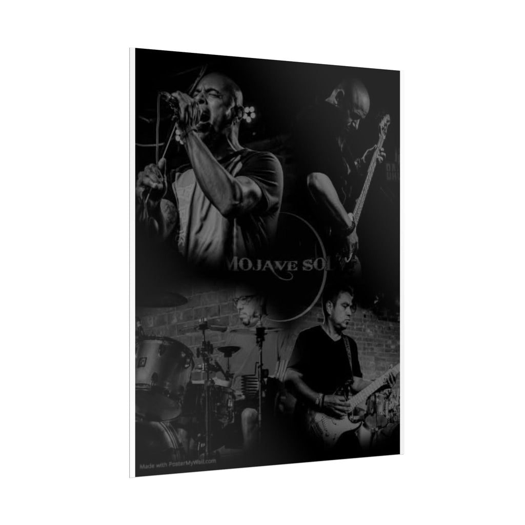 Mojave Sol Band Photo Collage Poster — Rolled Music Wall Art