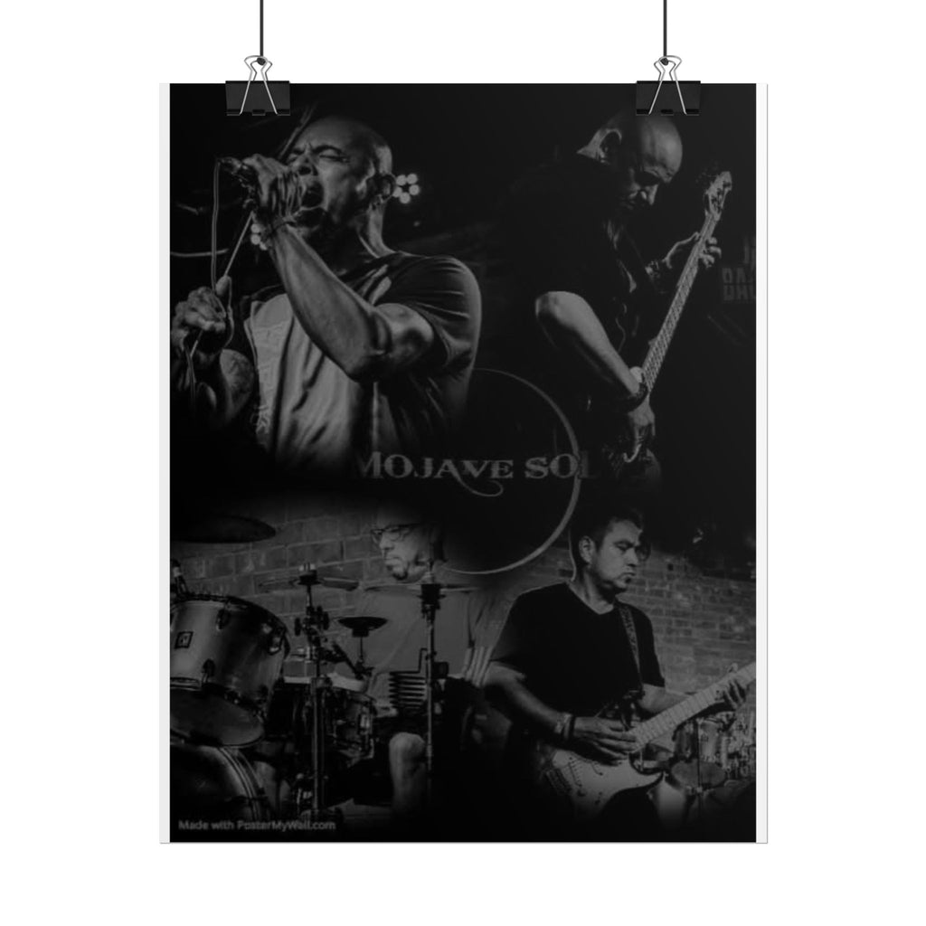 Mojave Sol Band Photo Collage Poster — Rolled Music Wall Art